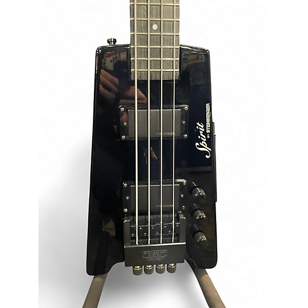 Used Spirit XT2 Black Electric Bass Guitar