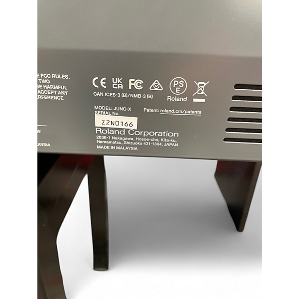Used Roland Juno X Synthesizer