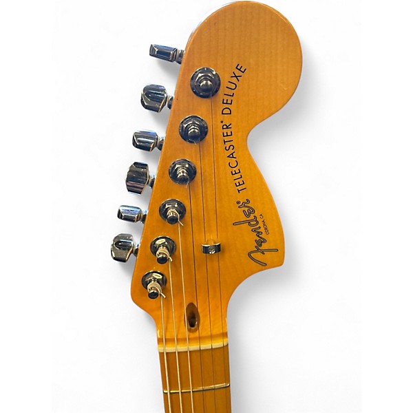 Used Fender American Professional II Telecaster deluxe miami blue Solid Body Electric Guitar