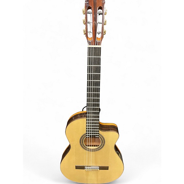 Used Cordoba 55FCE Thinbody Flamenco Natural Classical Acoustic Electric Guitar