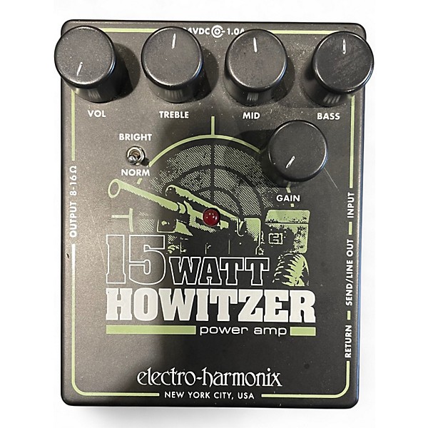 Used Electro-Harmonix 15 WATT HOWITZER POWER AMP Guitar Power Amp