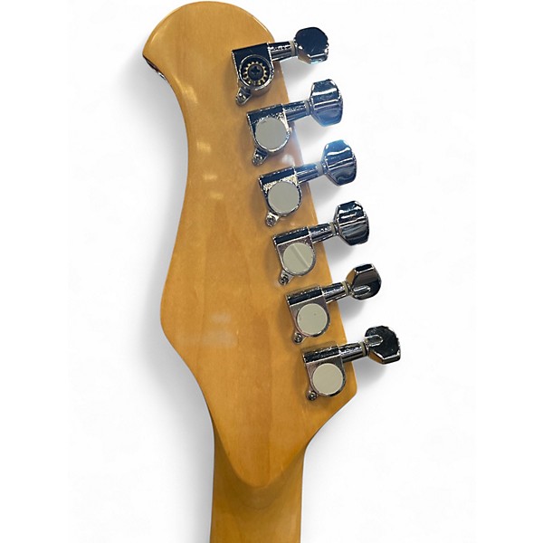 Used Glen Burton STRATOCASTER STYLE Blue Burst Solid Body Electric Guitar