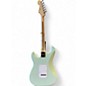 Used Squier SONIC STRATOCASTER SEAFORM GREEN Solid Body Electric Guitar