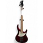 Used MTD Kingston z 4 String Fretless Chrome Red Electric Bass Guitar thumbnail