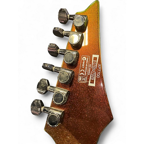 Used Ibanez xpt700 red chameleon Solid Body Electric Guitar