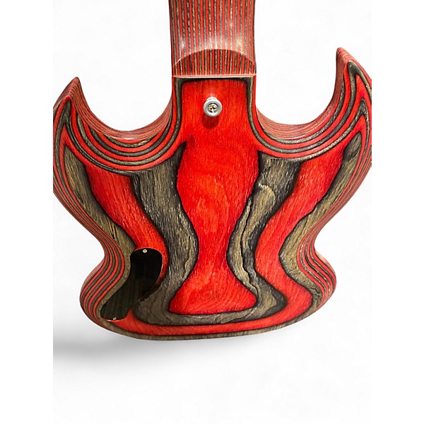 Used Gibson Zoot Suit SG Black and Red Solid Body Electric Guitar