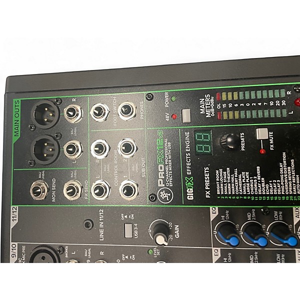 Used Mackie PROFX12V3 Unpowered Mixer