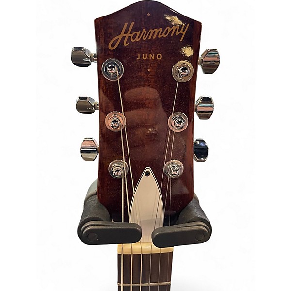 Used Harmony Juno Rose Solid Body Electric Guitar