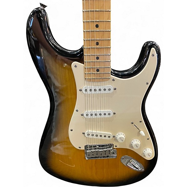 Used Fender 50th Anniversary American Stratocaster 2 Color Sunburst Solid Body Electric Guitar