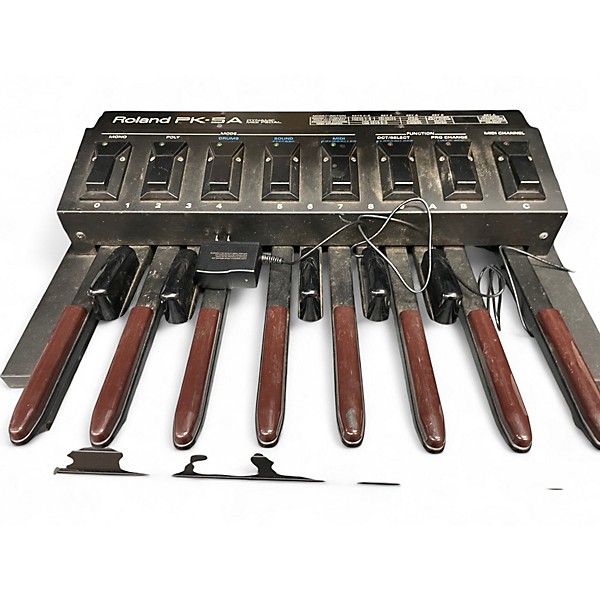 Used Roland PK5A MIDI Foot Controller