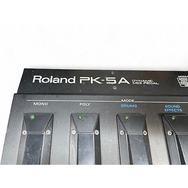 Used Roland PK5A MIDI Foot Controller