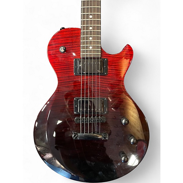 Used Schecter Guitar Research SOLO II STANDARD BLOOD BURST Solid Body Electric Guitar