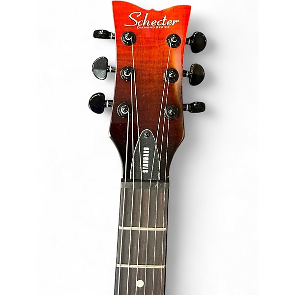 Used Schecter Guitar Research SOLO II STANDARD BLOOD BURST Solid Body Electric Guitar