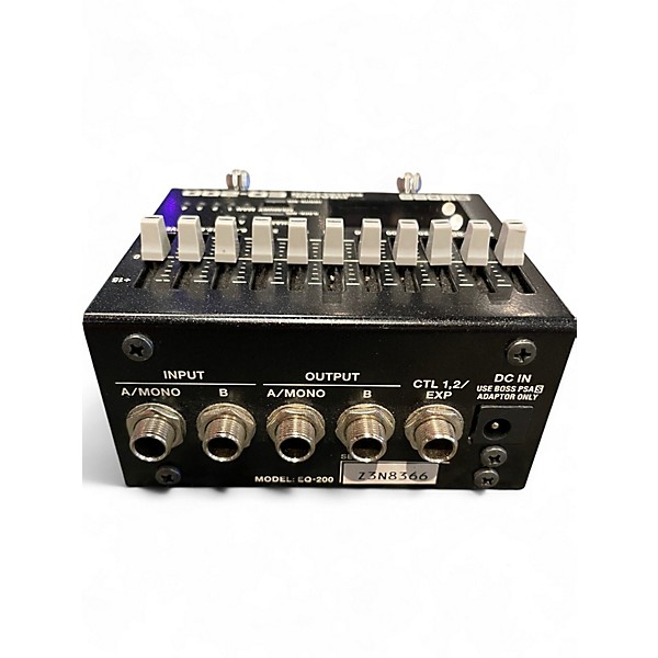 Used BOSS EQ200 Graphic Equalizer Pedal