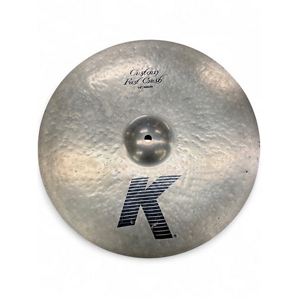 Used Zildjian 16in K Custom Fast Crash Cymbal