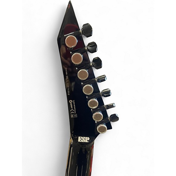 Used ESP LTD SC207 Stephen Carpenter Signature 7 String Black Solid Body Electric Guitar