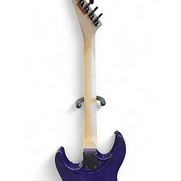 Used Jackson JS34Q Dinky Purple Solid Body Electric Guitar