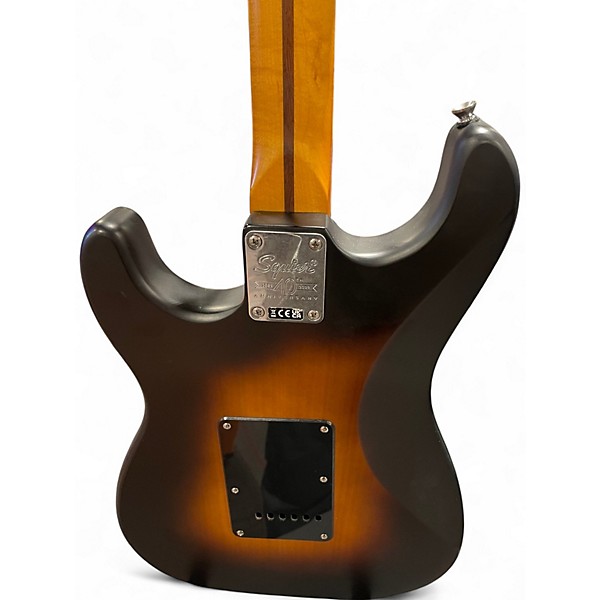 Used Squier 40TH ANNIVERSARY STRATOCASTER VINTAGE EDITION SUNBURST Solid Body Electric Guitar