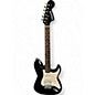 Used Starcaster by Fender Stratocaster Black Solid Body Electric Guitar thumbnail