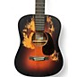 Used Martin D JR E StreetLegend sunburst Acoustic Electric Guitar