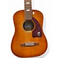 Used Epiphone lil tex 2 Color Sunburst Acoustic Electric Guitar