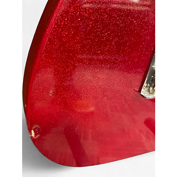 Used Squier FSR Standard Telecaster RED SPARKLE Solid Body Electric Guitar