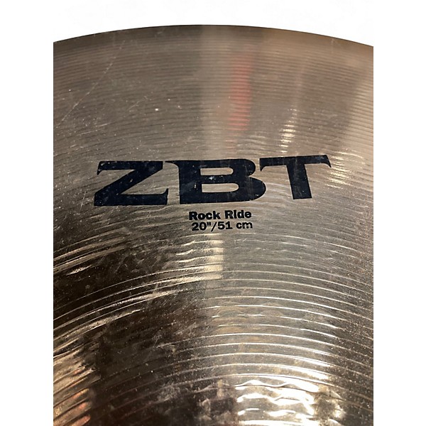 Used Zildjian 20in ZBT Rock Ride Cymbal