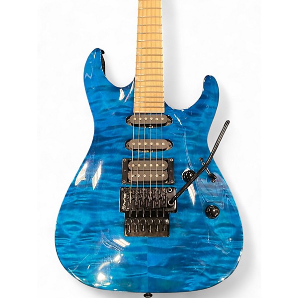 Used ESP LTD MH-203 Blue Solid Body Electric Guitar