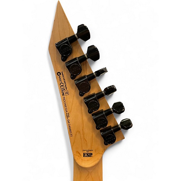 Used ESP LTD MH-203 Blue Solid Body Electric Guitar