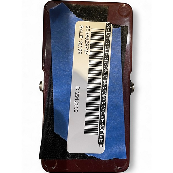 Used TC Electronic Mojomojo Overdrive Effect Pedal