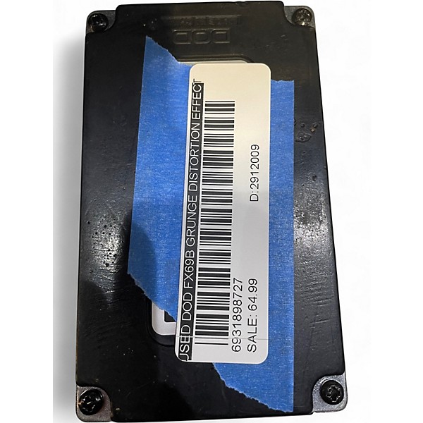 Used DOD FX69B Grunge Distortion Effect Pedal