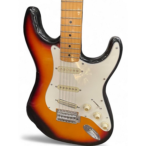 Used 1990 Harmony H80T 3 Tone Sunburst Solid Body Electric Guitar