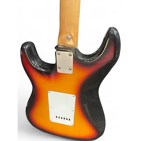 Used 1990 Harmony H80T 3 Tone Sunburst Solid Body Electric Guitar