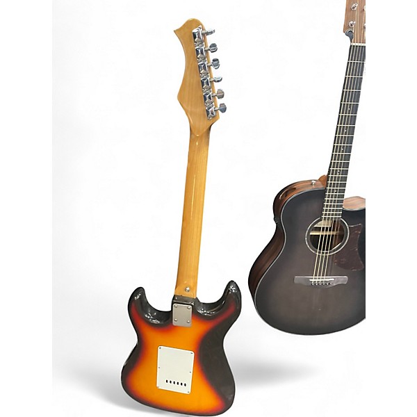 Used 1990 Harmony H80T 3 Tone Sunburst Solid Body Electric Guitar