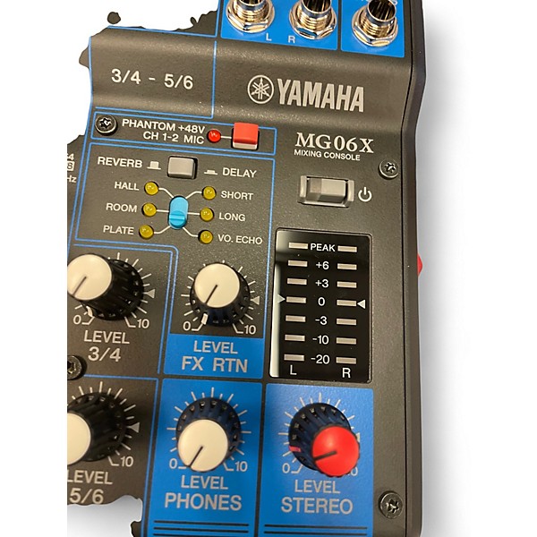 Used Yamaha MG06X Unpowered Mixer