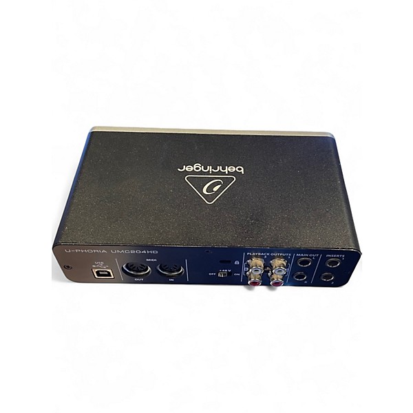 Used Behringer U-Phoria UMC204HD Audio Interface