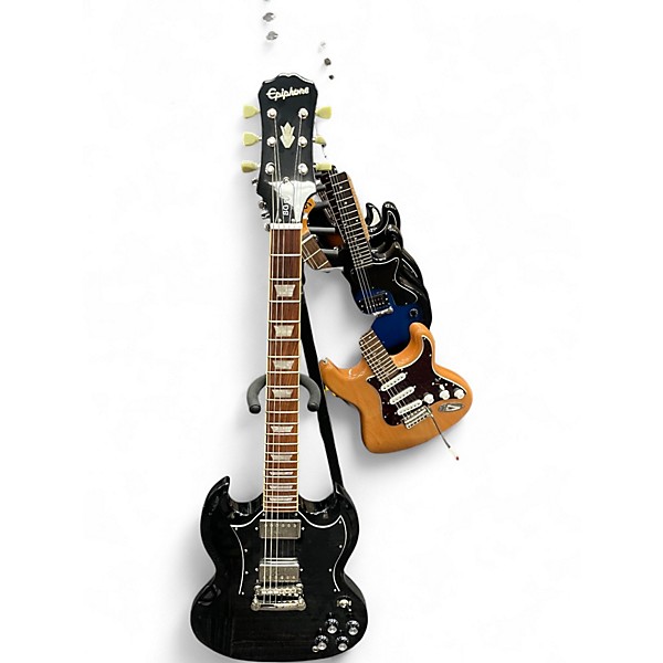 Used Epiphone SG Pro Black Solid Body Electric Guitar