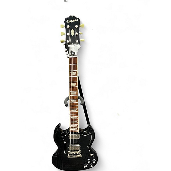 Used Epiphone SG Pro Black Solid Body Electric Guitar