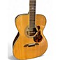 Used Alvarez MF60OM Natural Acoustic Electric Guitar