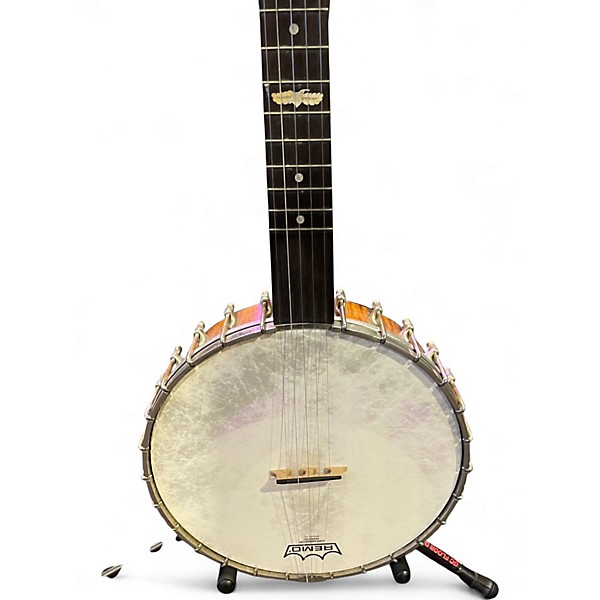 Used Ramsey Banjo Makers Open Back Banjo Natural Banjo
