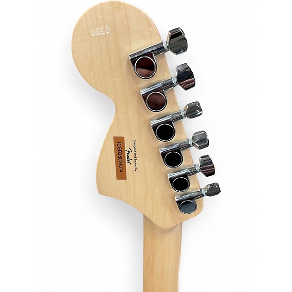 Used Squier SONIC MUSTANG RED Solid Body Electric Guitar