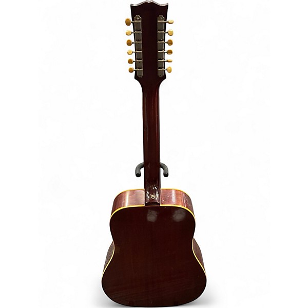 Vintage 1965 Gibson B45-12 Heritage Cherry Sunburst Acoustic Electric Guitar