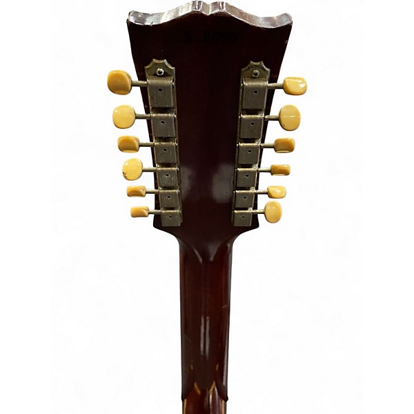 Vintage 1965 Gibson B45-12 Heritage Cherry Sunburst Acoustic Electric Guitar