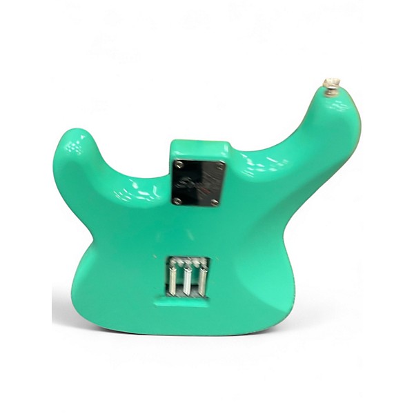 Used Squier SONIC STRATOCASTER TEAL Solid Body Electric Guitar