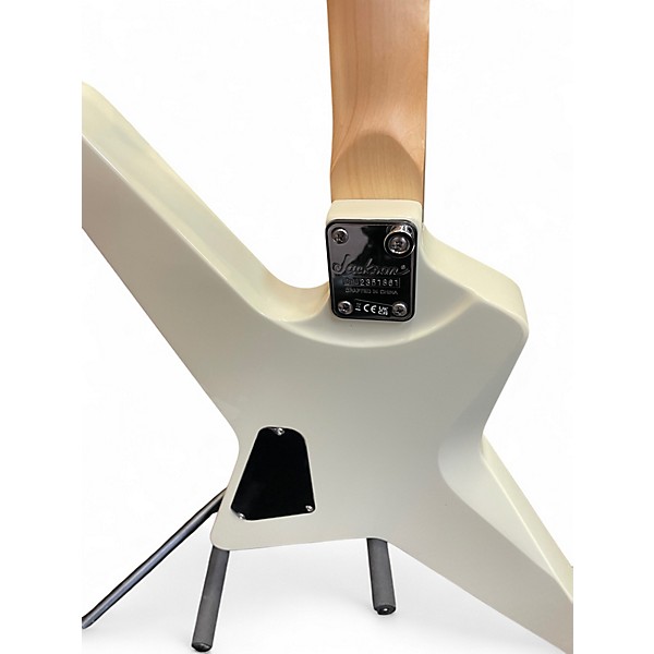 Used Jackson JS32T STAR Antique Ivory Solid Body Electric Guitar