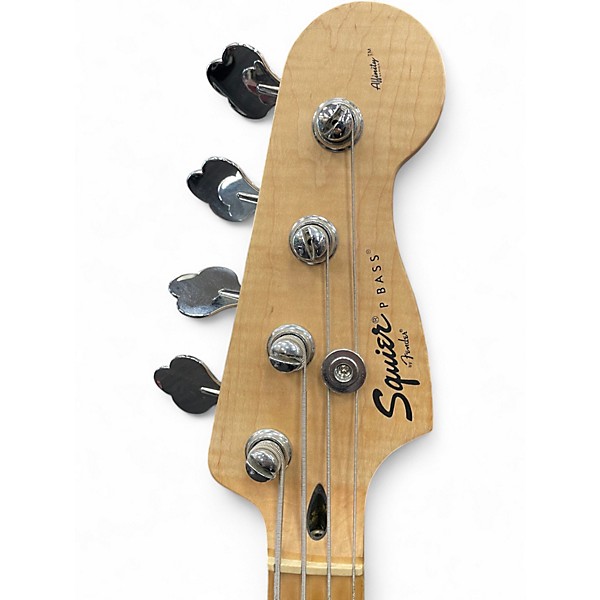 Used 2015 Squier Affinity Precision Bass 2 Tone Sunburst Electric Bass Guitar