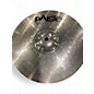 Used Paiste 14in 14in 101 Brass Hi Hat PAIR Cymbal