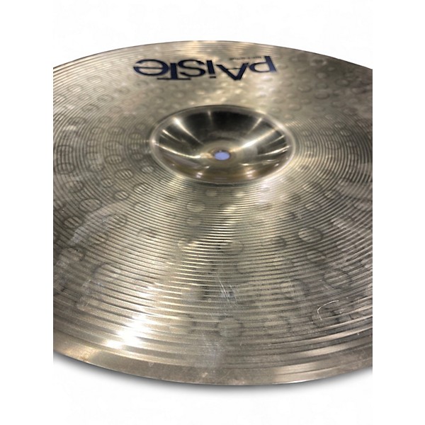 Used Paiste 16in 16 CRASH 101 BRASS Cymbal