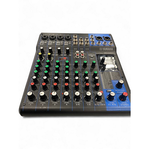 Used Yamaha MG10XU 10 Channel Mixer with Effects Unpowered Mixer
