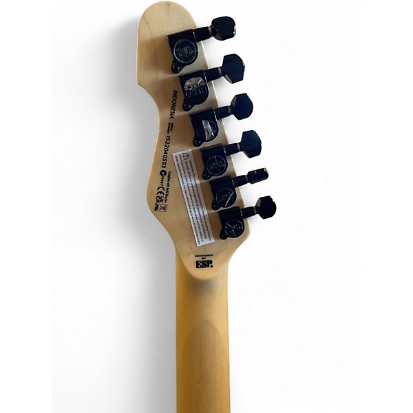 Used ESP LTD SN-200 Black Solid Body Electric Guitar